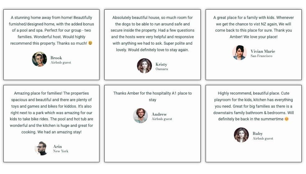 Reviews on rntl.nz website